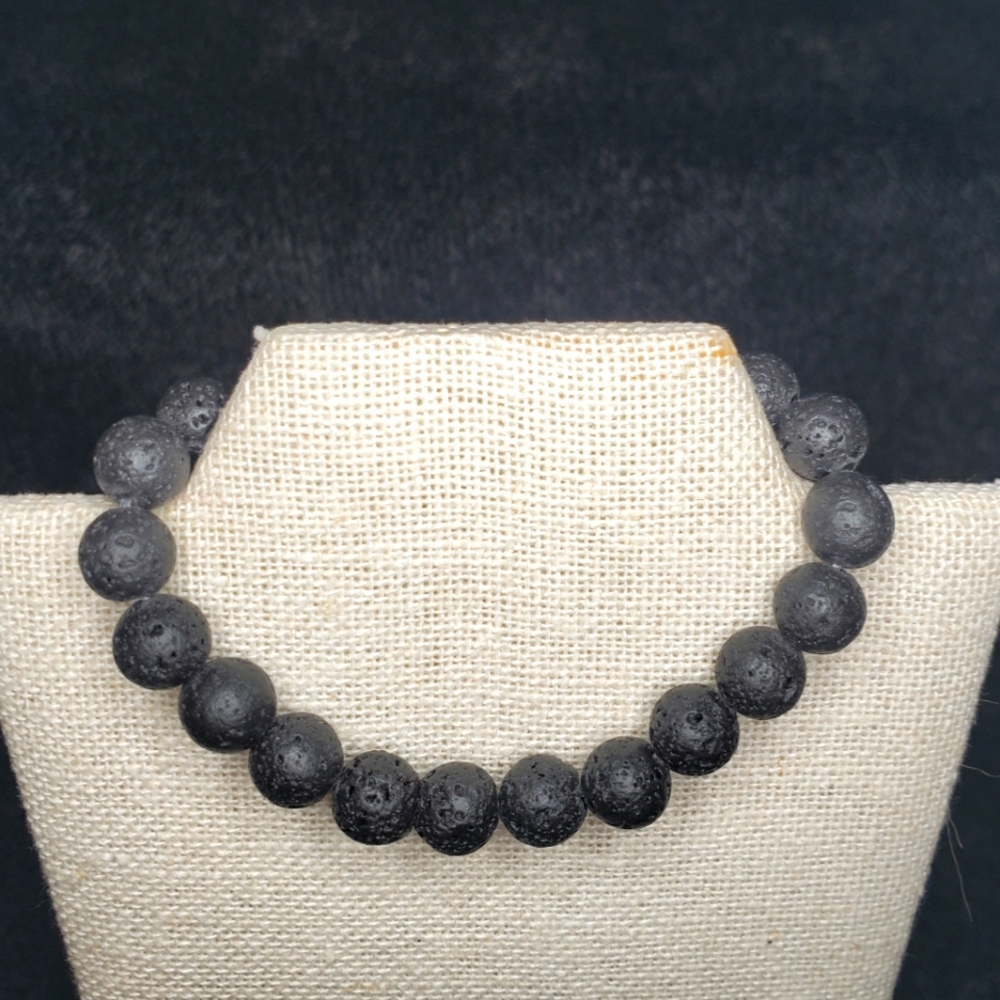 Lava stone bracelet